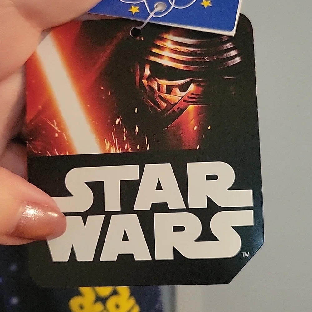 Star wars blue pajama pants large 10-12